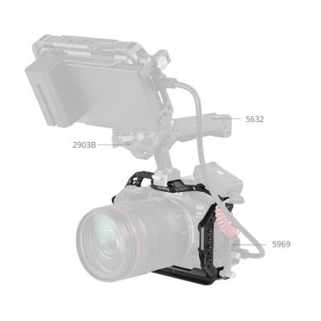 SmallRig 5954 - klatka do Canon EOS R6 Mark III / R6 Mark II - przykład użycia